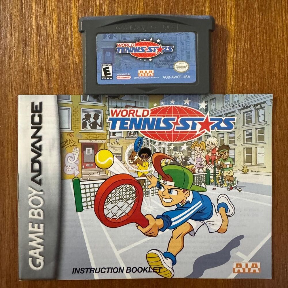 Nintendo World Tennis Stars Game Boy Advance